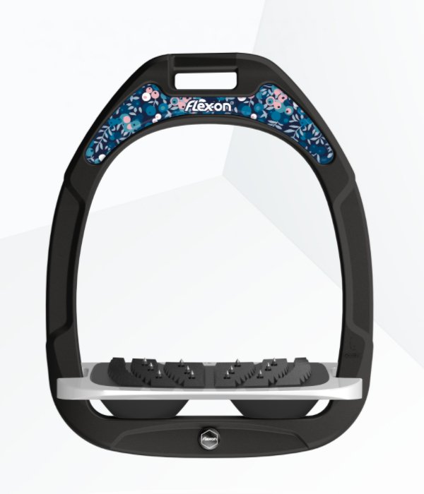 Flex - on Green Composite Stirrups with Patterned Magnetic Stickers - Country Ways