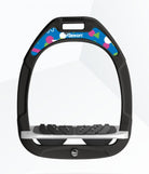 Flex - on Green Composite Stirrups with Patterned Magnetic Stickers - Country Ways
