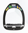 Flex - on Green Composite Stirrups with Patterned Magnetic Stickers - Country Ways