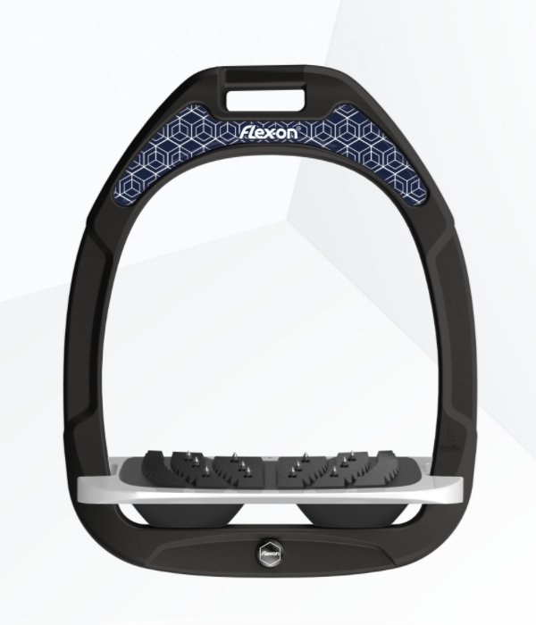 Flex - on Green Composite Stirrups with Patterned Magnetic Stickers - Country Ways