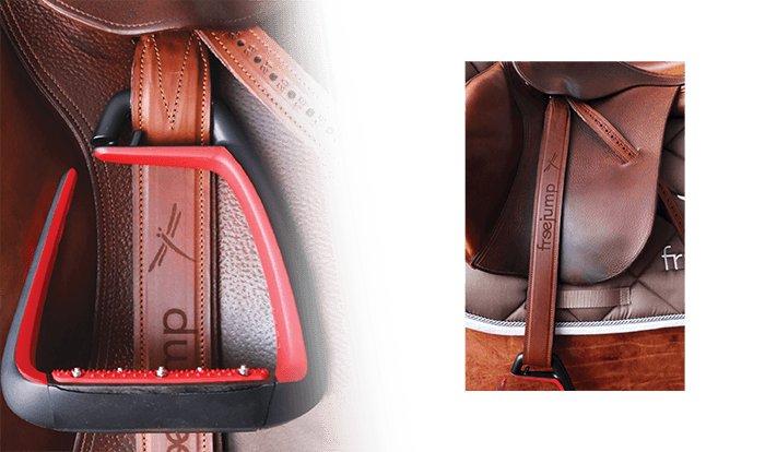 Freejump Classic Wide Stirrup Leathers - Country Ways