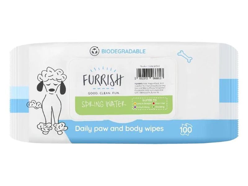 Furrish Daily Paw & Body Wipes - Country Ways