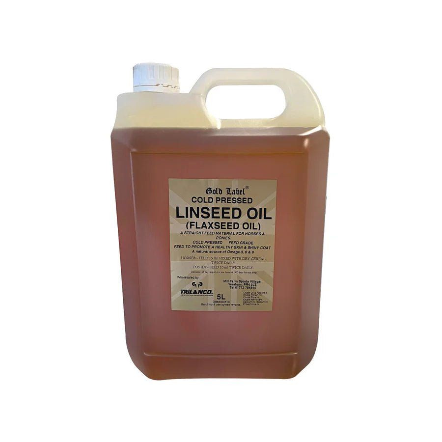 Gold Label Cold Pressed Linseed Oil (Flaxseed Oil) - Country Ways