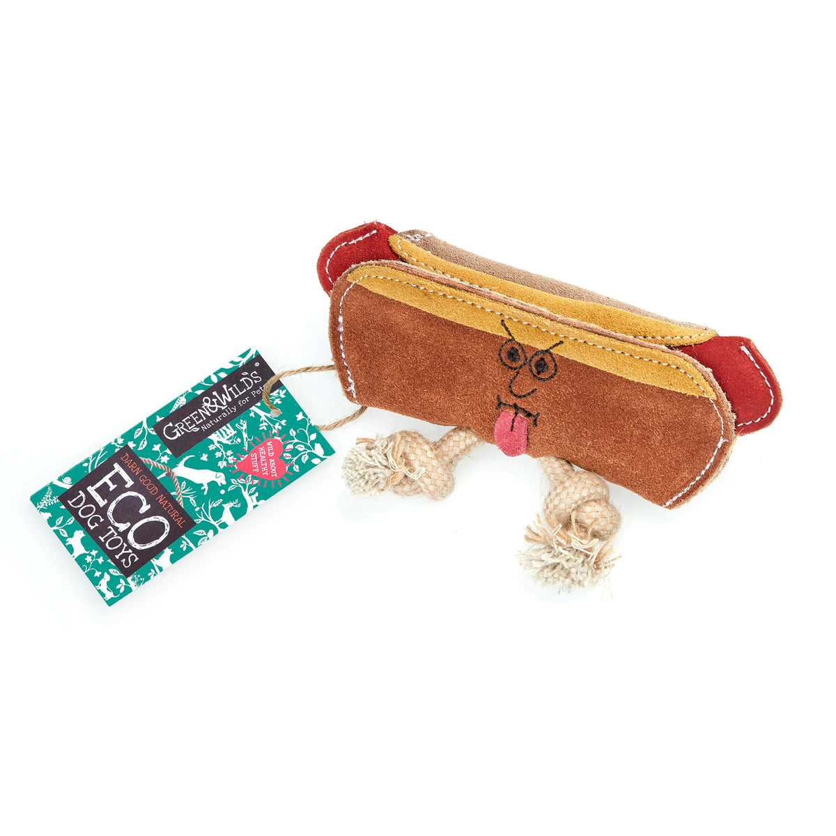 Green & Wild Harry The Hotdog Eco Toy - Country Ways