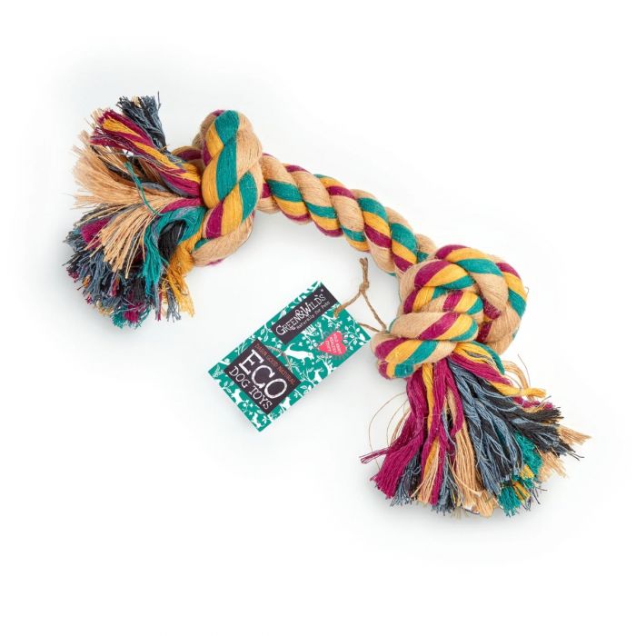 Green & Wild's Big Rope Eco Dog Toy - Country Ways