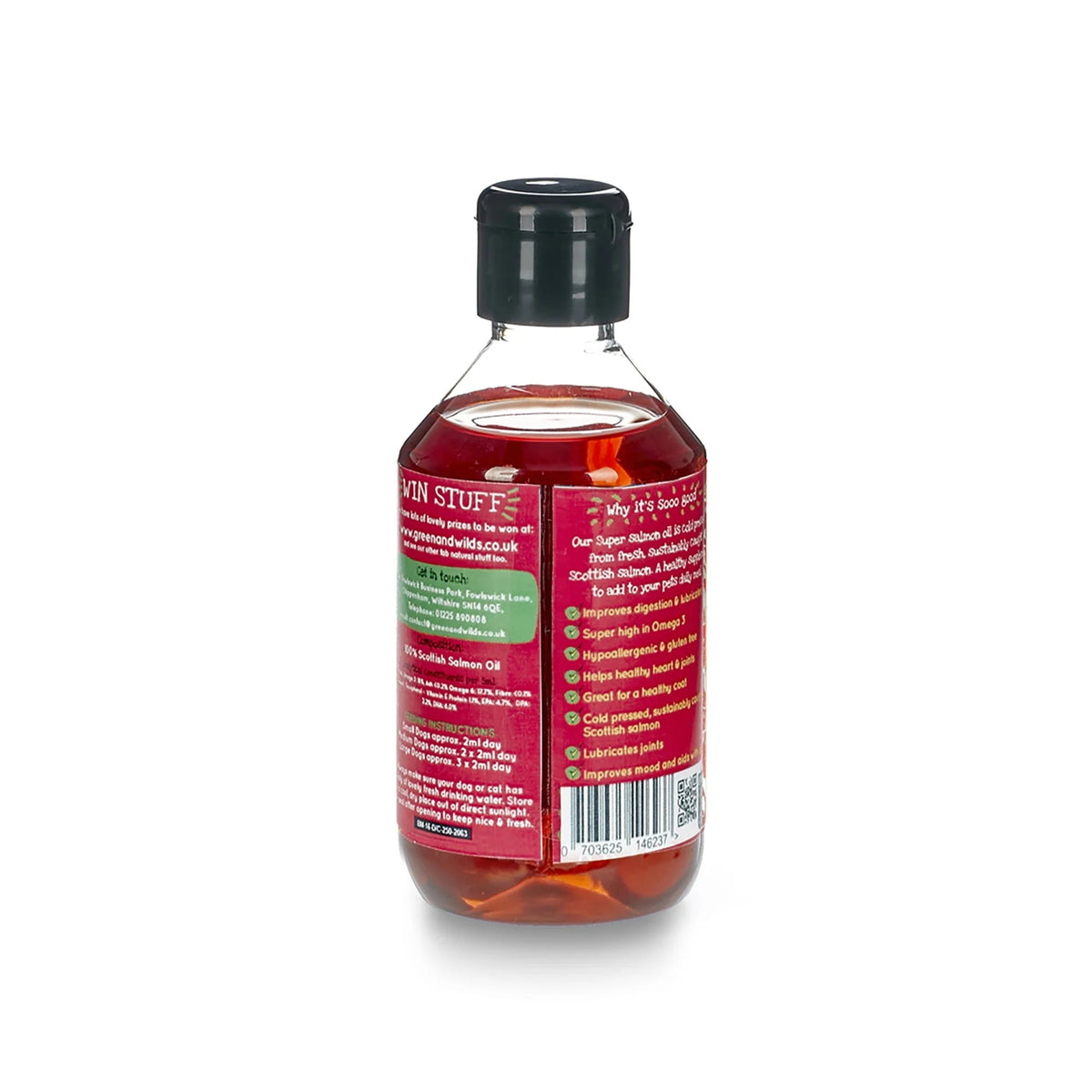 Green & Wild's Super Salmon Oil (For Cats & Dogs) - Country Ways