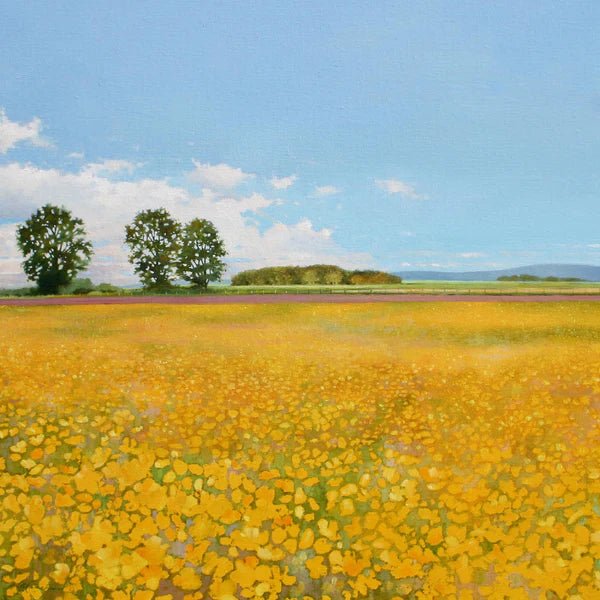 Greeting Card - Buttercup Meadow by Heather Blanchard - Country Ways
