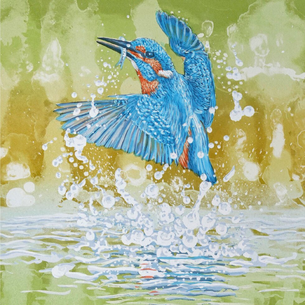 Greeting Card - Catch by Colin Blanchard - Country Ways