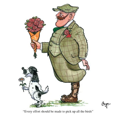 Greeting Card - Pick Up All The Birds by Bryn Parry - Country Ways