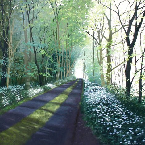 Greeting Card - Ramsons by Heather Blanchard - Country Ways