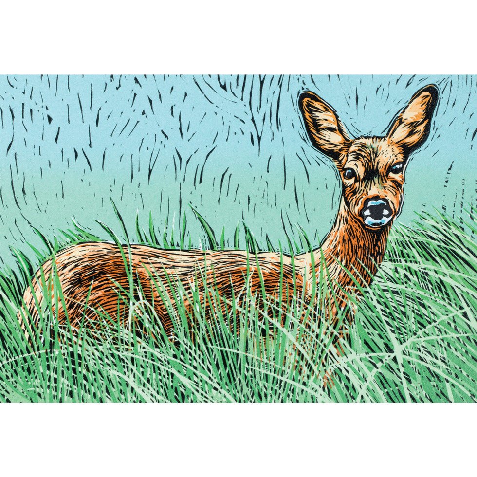 Greeting Card - Tina's Doe by Colin Blanchard - Country Ways