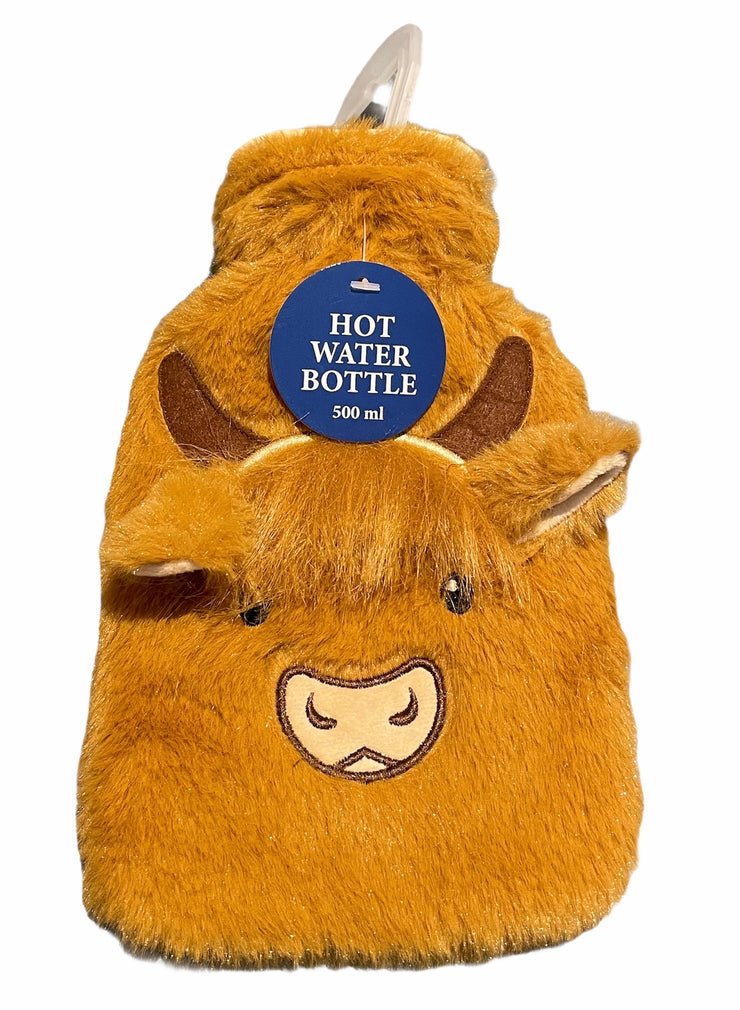 Hairy Cow Hot Water Bottle - Country Ways