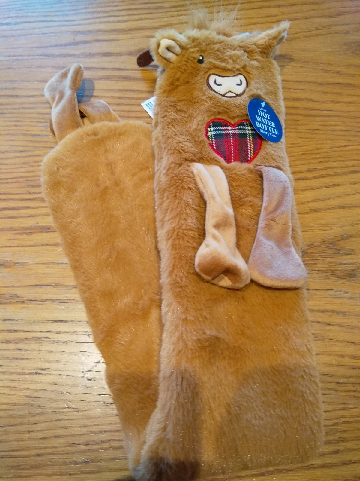 Hairy Cow Long Hot Water Bottle - Country Ways