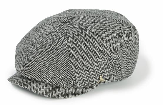 Hicks & Brown Felsham Tweed Baker Boy Cap - Country Ways