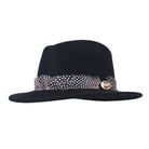 Hicks & Brown Suffolk Fedora (Guinea Feather Wrap) - Country Ways
