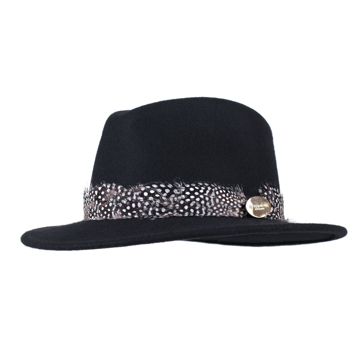 Hicks & Brown Suffolk Fedora (Guinea Feather Wrap) - Country Ways