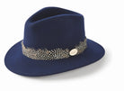 Hicks & Brown Suffolk Fedora (Guinea Feather Wrap) - Country Ways