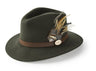 Hicks & Brown Suffolk Fedora Hat (Guinea & Pheasant Feather) - Country Ways