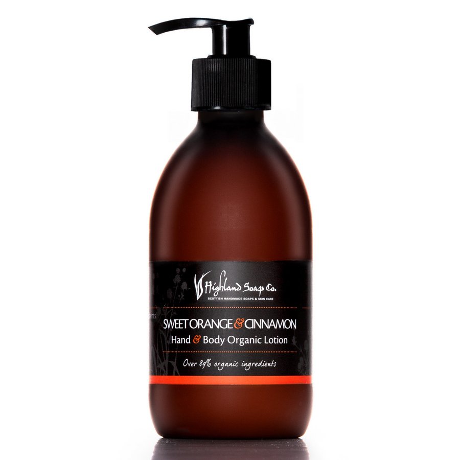 Highland Soap Company Orange & Cinnamon Hand & Body Lotion - Country Ways