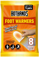 Hot Hands Foot Warmers Value Pack 5 Pairs - Country Ways