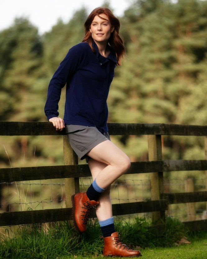 House Of Cheviot Lady Glen Merino/Wool Blend Socks - Country Ways