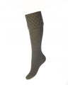 House Of Cheviot Lady Rannoch Sock Dark Olive - Country Ways