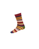 House Of Cheviot Men's Stripy Short Sock - Country Ways