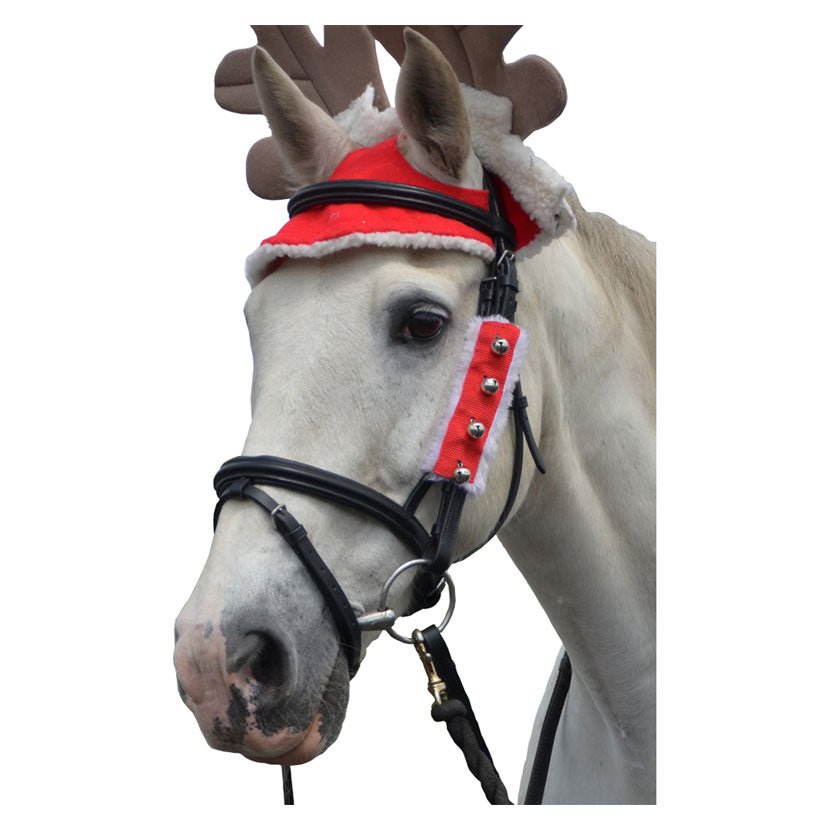 Hy Equestrian Christmas Santa Bridle Set (Set of 3) - Country Ways
