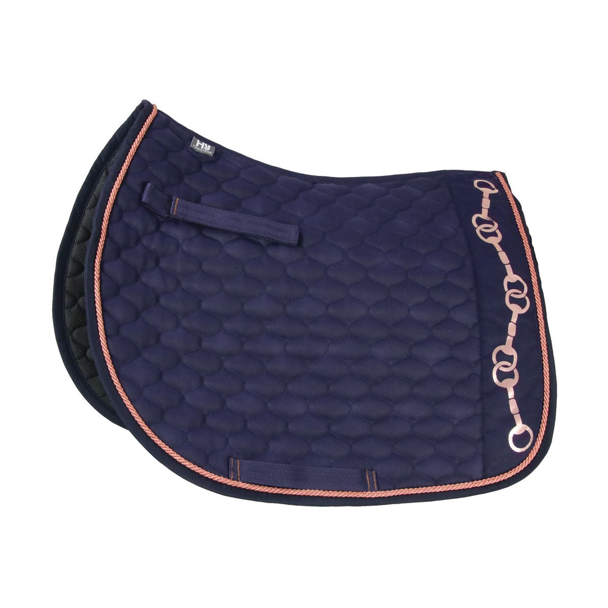 Hy Equestrian Exquisite Bit and Stirrup Collection Saddle Pad - Country Ways