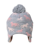 Hy Equestrian Flaine Children's Bobble Hat - Country Ways