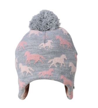 Hy Equestrian Flaine Children's Bobble Hat - Country Ways