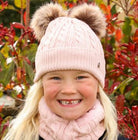 Hy Equestrian Morzine Children's Bobble Hat - Country Ways