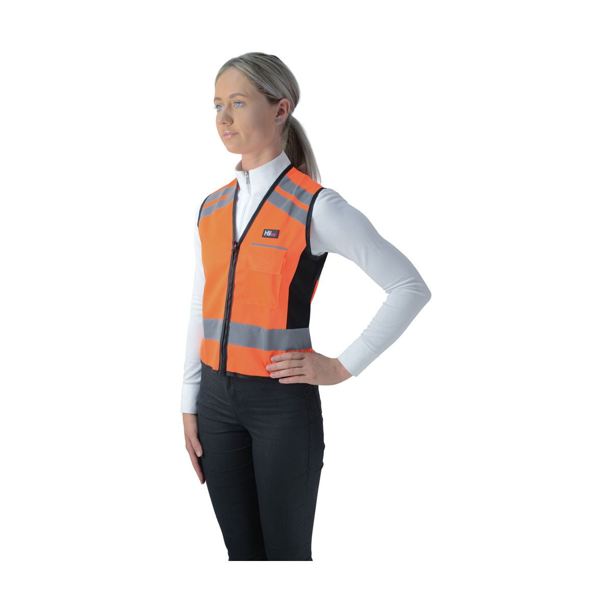 Hy Equestrian "Please Pass Wide & Slow" HyVIZ Waistcoat - Country Ways