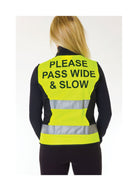 Hy Equestrian "Please Pass Wide & Slow" HyVIZ Waistcoat - Country Ways