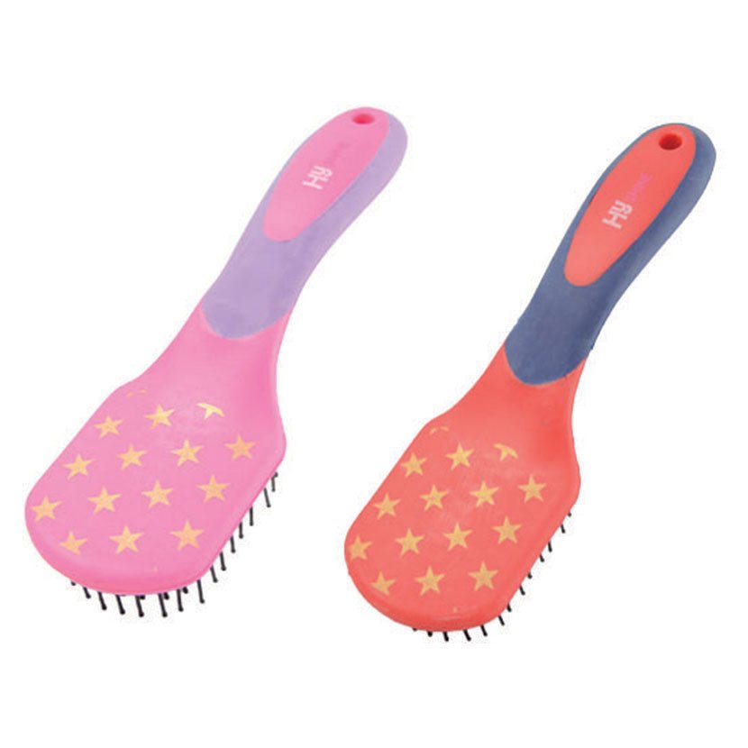 Hy Equestrian Star Easy Grip Mane & Tail Brush - Country Ways