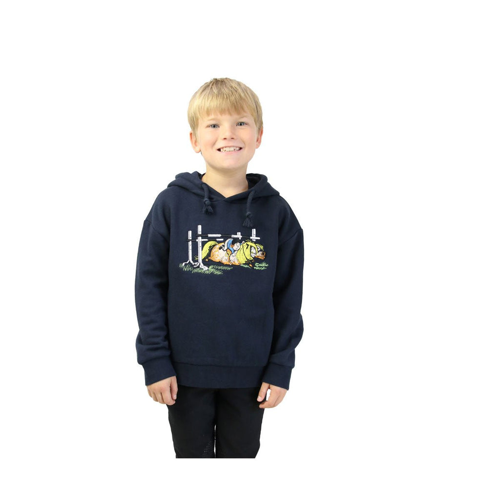 HY Equestrian Thelwell Collection Children's Badge Hoodie - Country Ways