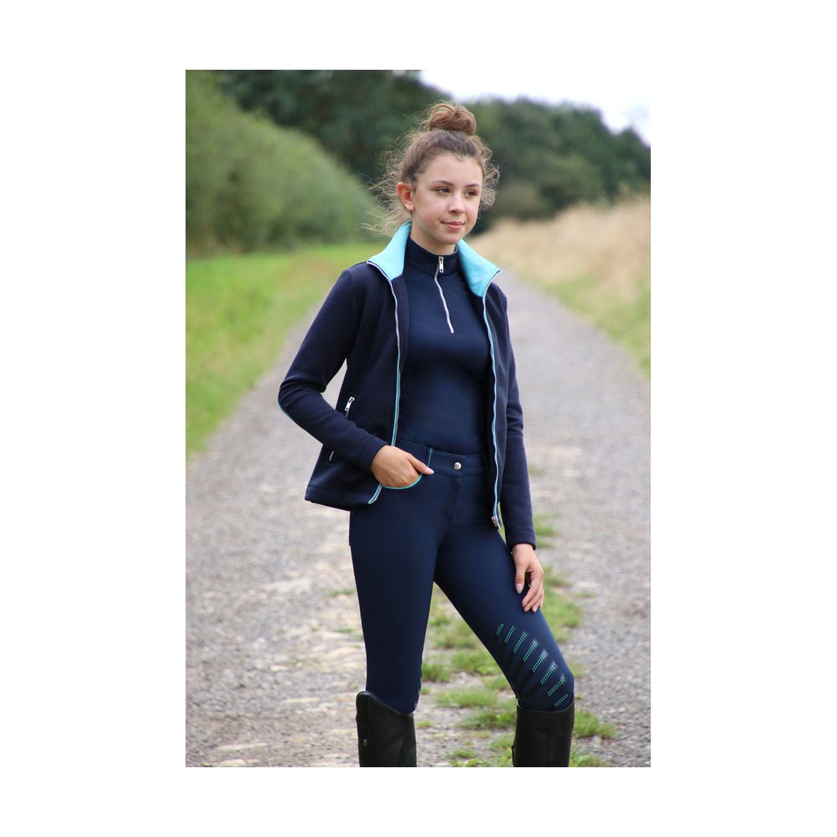 HY Fashion Mizs Beatrice Fleece Jacket - Country Ways