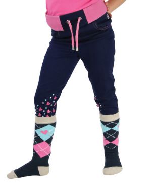 Hy Little Rider I Love My Pony Collection Denim Pull - On Breeches - Country Ways