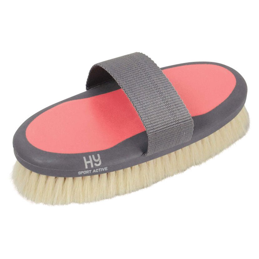 Hyshine Pro Groom Goat Hair Body Brush - Country Ways
