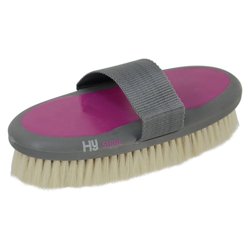 Hyshine Pro Groom Goat Hair Body Brush - Country Ways