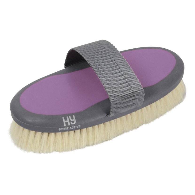 Hyshine Pro Groom Goat Hair Body Brush - Country Ways
