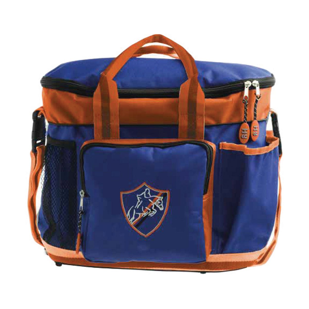 HySHINE Pro Grooming Bag Navy/Orange - Country Ways
