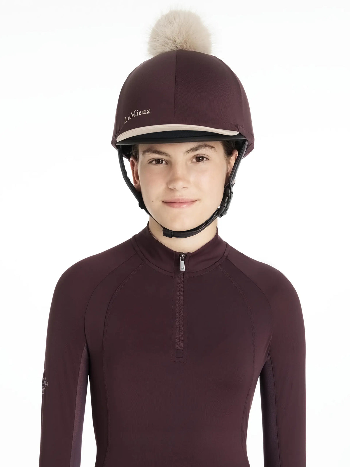 LeMieux Classique Pom Hat Silk AW25
