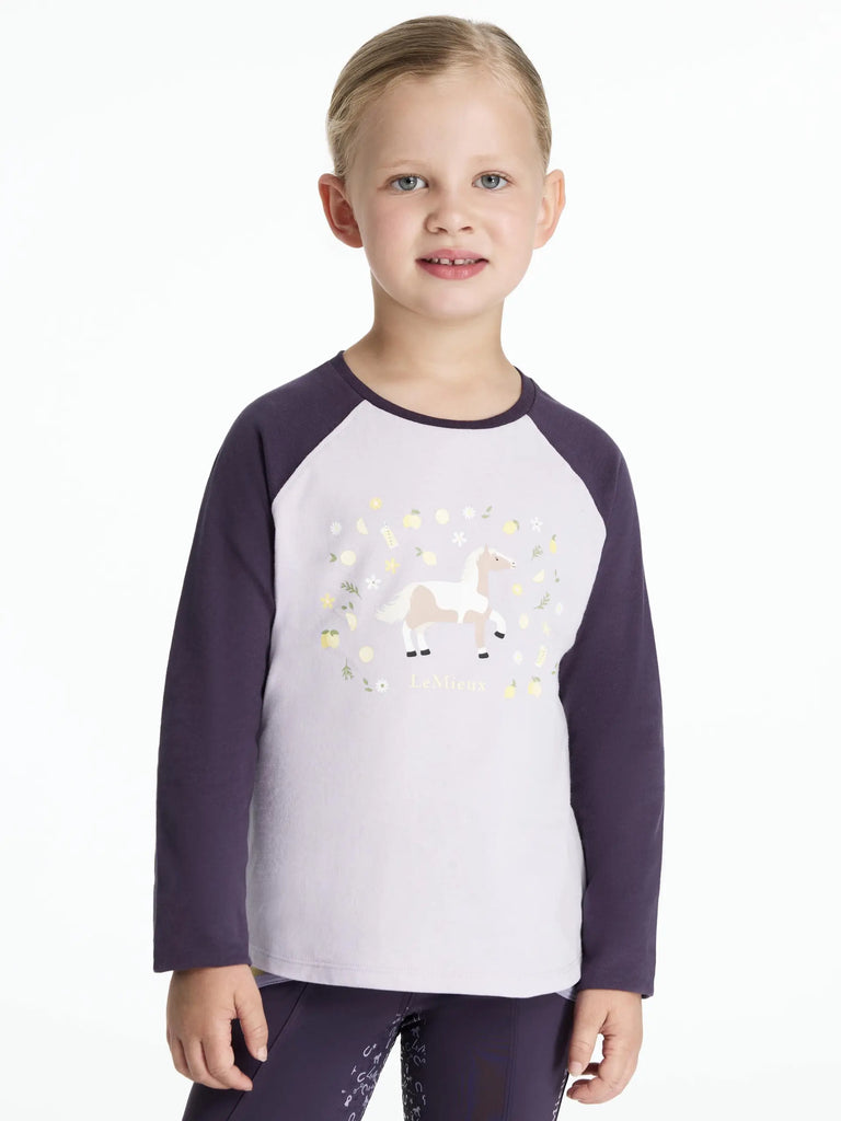 LeMieux Mini Jamie Lemon Long Sleeve Top AW25