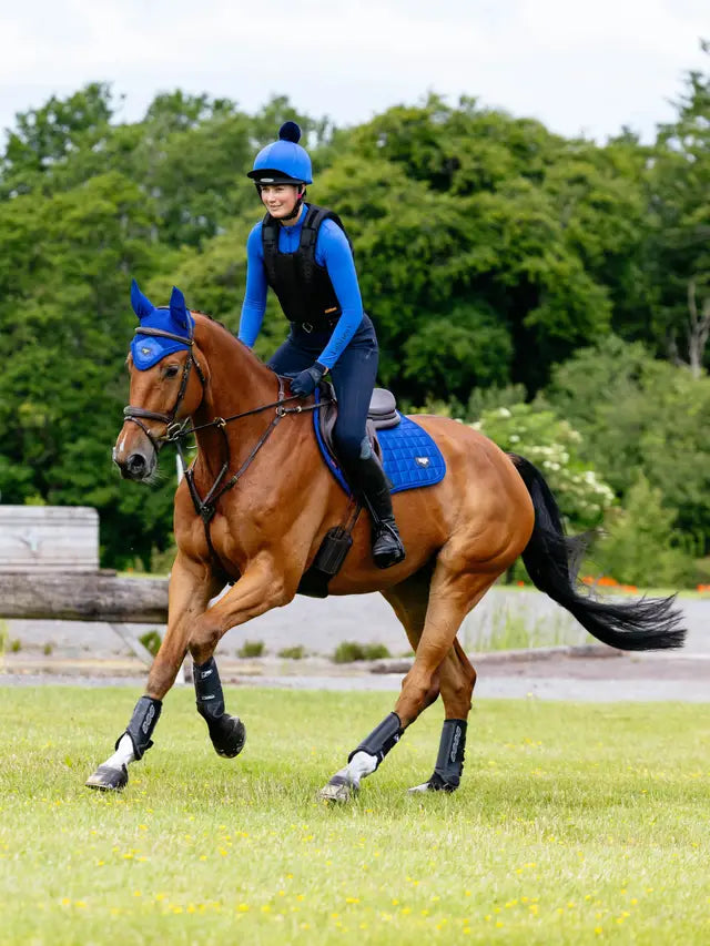 LeMieux Loire Classic Close Contact Square in Azure LeMieux Loire Classic Close Contact Square in Azure