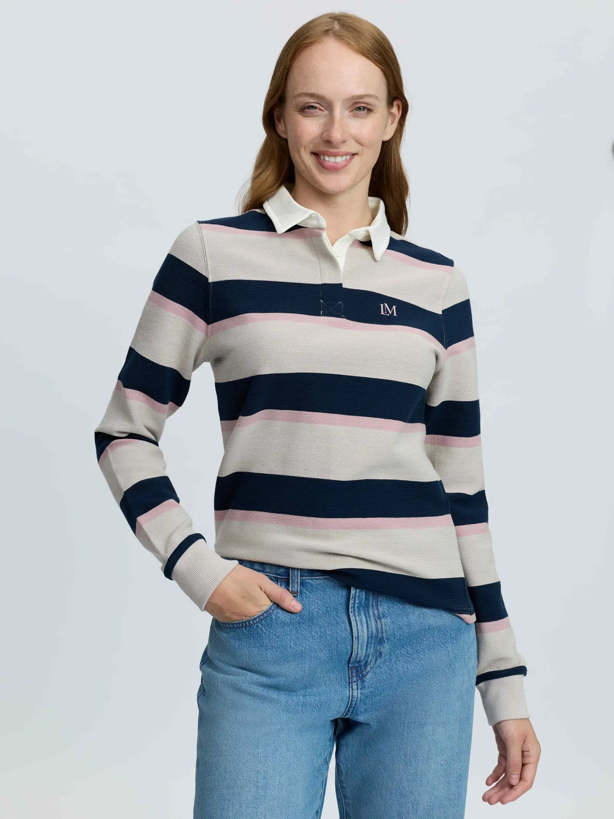 LeMieux Women's Sloane Stripe Rugby Shirt AW26
