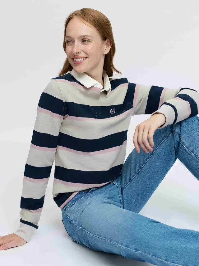 LeMieux Women's Sloane Stripe Rugby Shirt AW26
