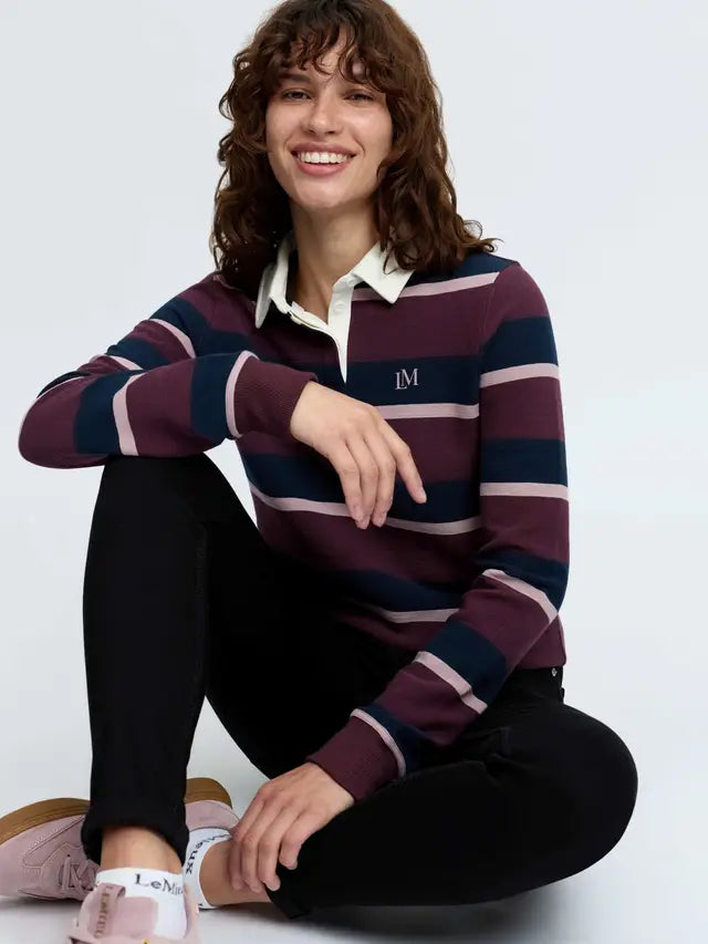 LeMieux Women's Sloane Stripe Rugby Shirt AW26