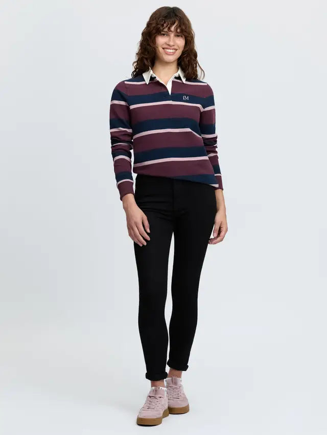 LeMieux Women's Sloane Stripe Rugby Shirt AW26