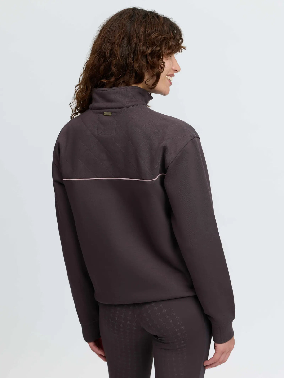 LeMieux Womens Heritage Quarter Zip Sweat